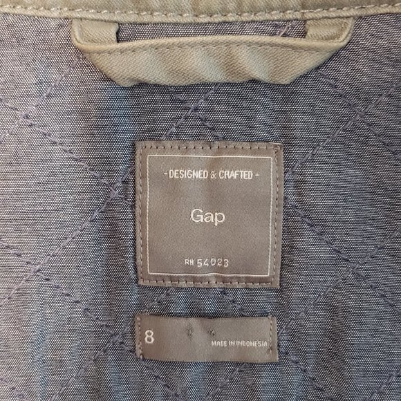 GAP Women's Moto Quilted Jacket: Size US 8 - Picture 7 of 9